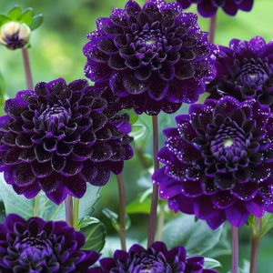 Георгин Анно Домини купить по цене от 255р. в интернет-магазине «Посадика» с доставкой почтой в в Железногорск-Илимскийе и по всей России – [изображение №1].